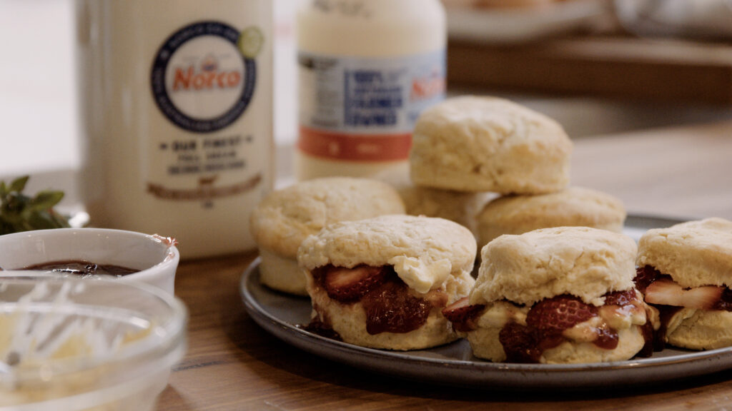 Strawberry Scones with Silvia Colloca